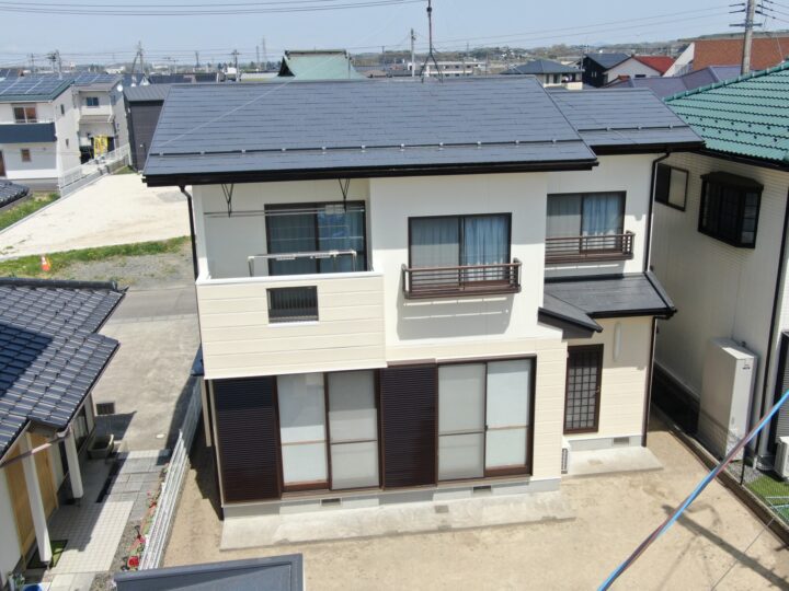 郡山市｜M様邸｜屋根塗装工事｜外壁塗装工事